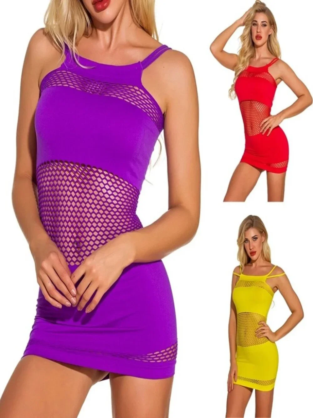Women's Sexy Lingerie Sleepwear Babydoll Underwear Lace Dress G-String Nightwear